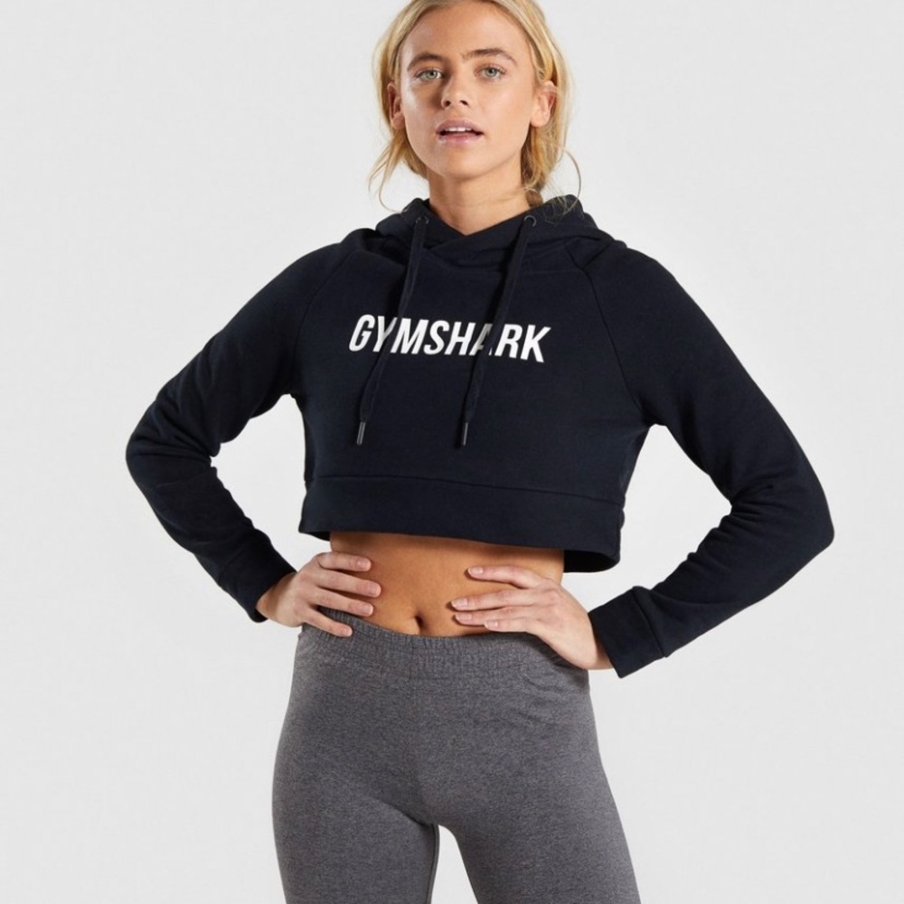 LIKE NEW Gymshark Cropped Hoodie XS